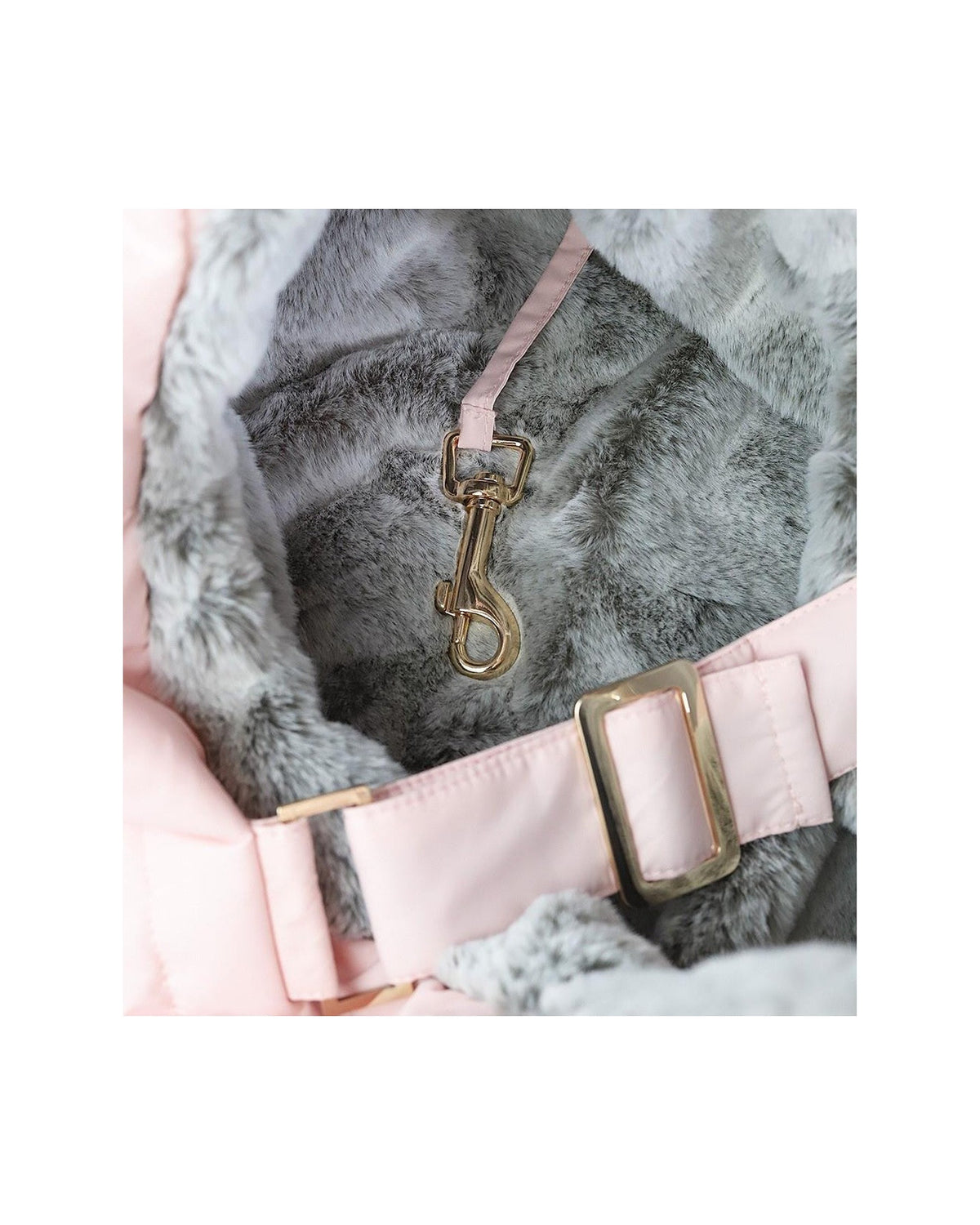 Yumuşak Astarlı Köpek Taşıma Çantası Milk&Pepper Sling Bag