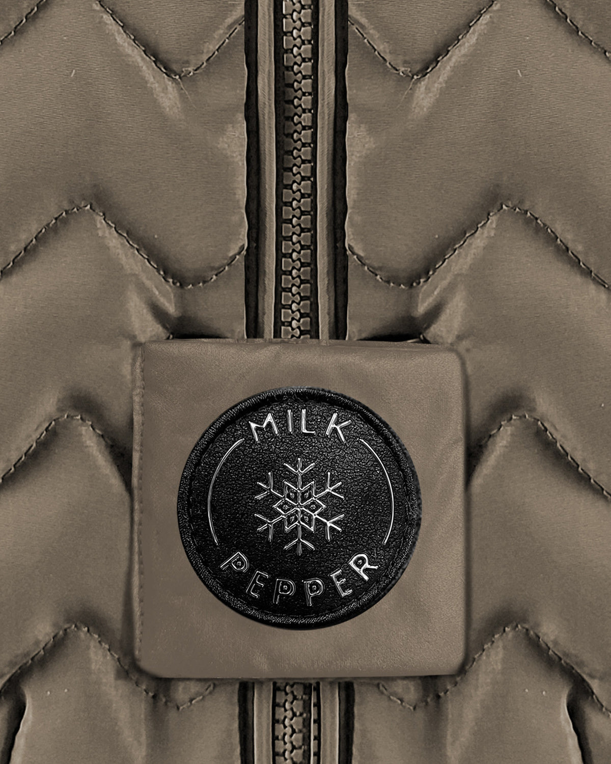 Göğüs Tasmalı Şişme Köpek Montu Milk&Pepper Auguste Harness Down Jacket Kahverengi
