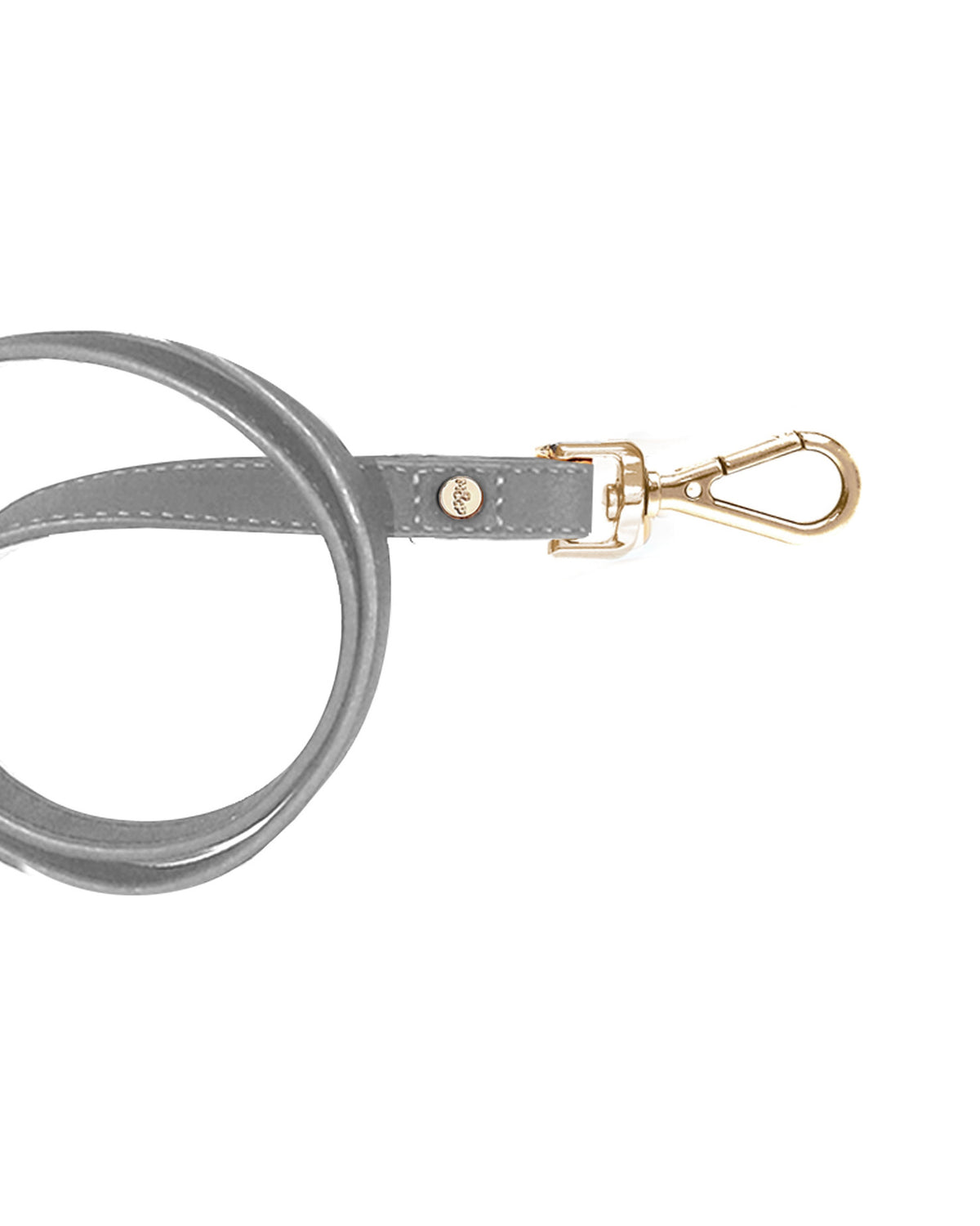 Suni Deri Köpek Gezdirme Kayışı Milk&Pepper Amandine Leash Gri