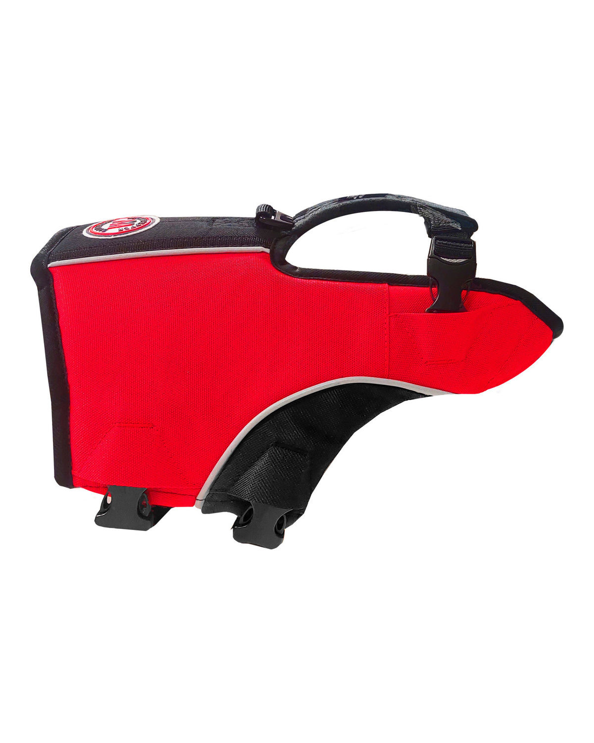 Reflektörlü Köpek Can Yeleği Milk&Pepper Swimmer Life Jacket Kırmızı