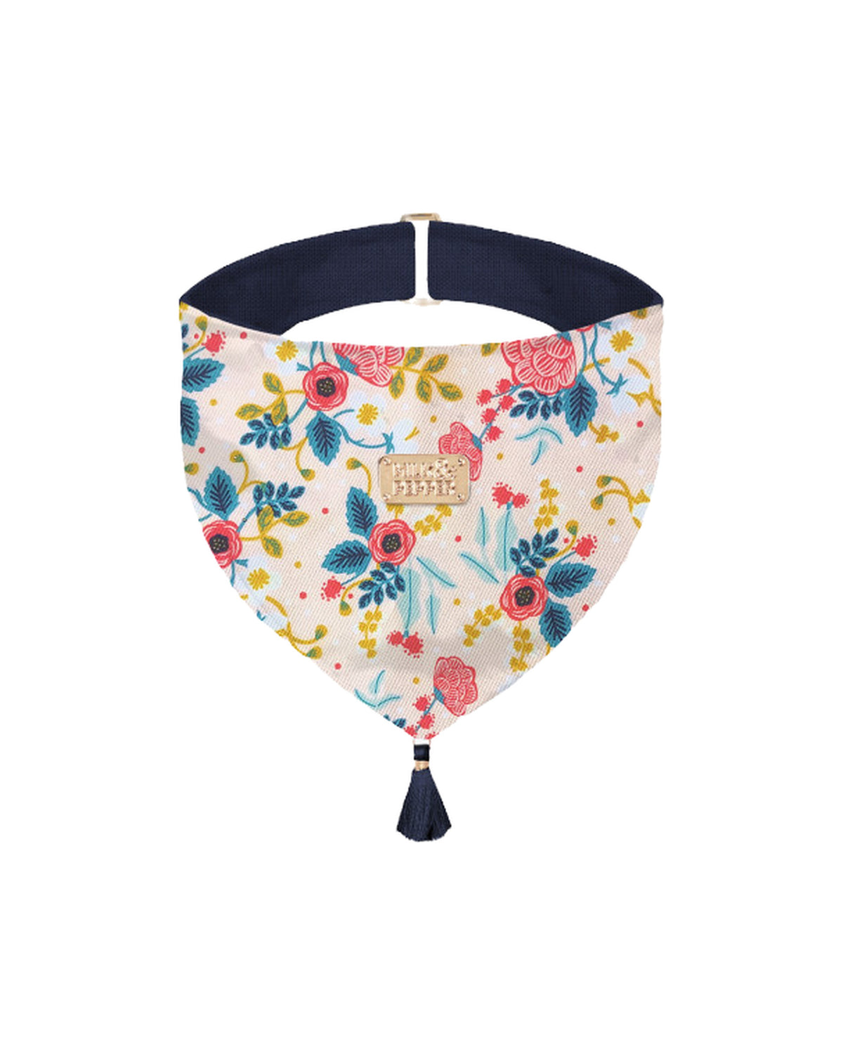 Çiçek Desenli Köpek Bandanası Milk&Pepper Eglantine Bandana Pembe