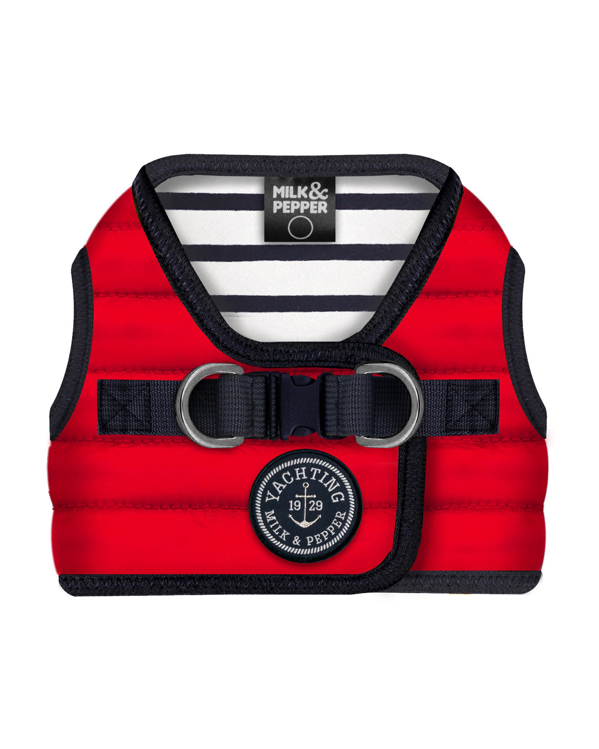 Yağmurluk Kumaşı Yelek Tipi Köpek Göğüs Tasması Milk&Pepper Nautic Harness