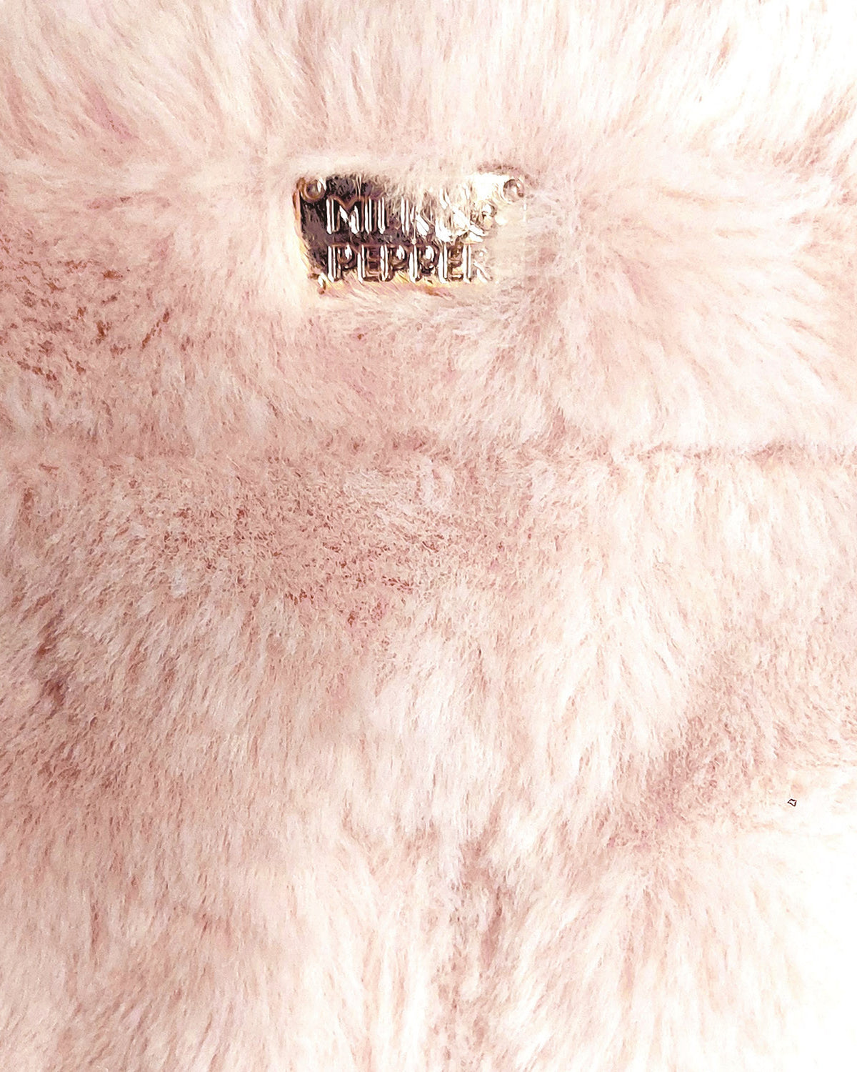 Kulaklı Kolsuz Peluş Köpek Sweatshirt Milk&Pepper Louisette Sweater Pembe