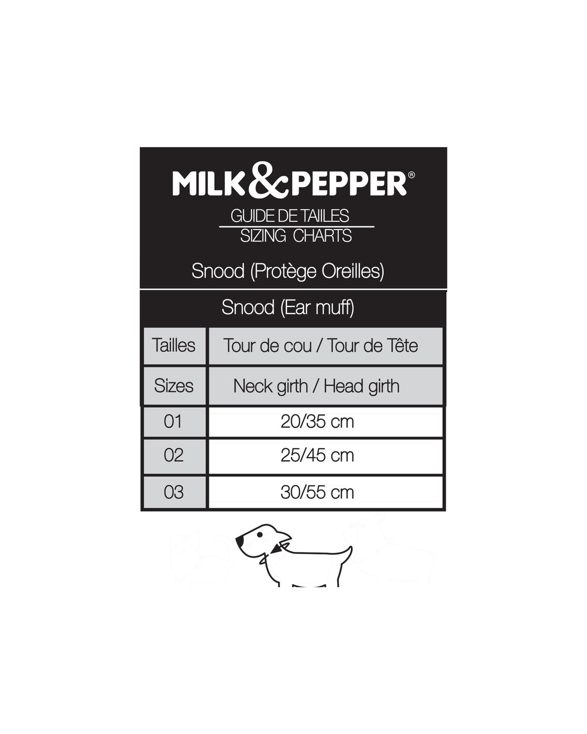 Su Geçirmez Köpek Boyunluğu Milk&Pepper Servan Waterproof Snood Sarı