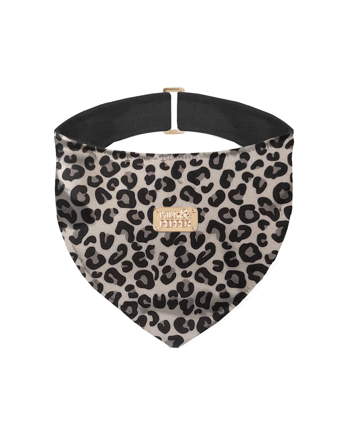 Leopar Desenli Köpek Bandanası Milk&Pepper Inaya Bandana
