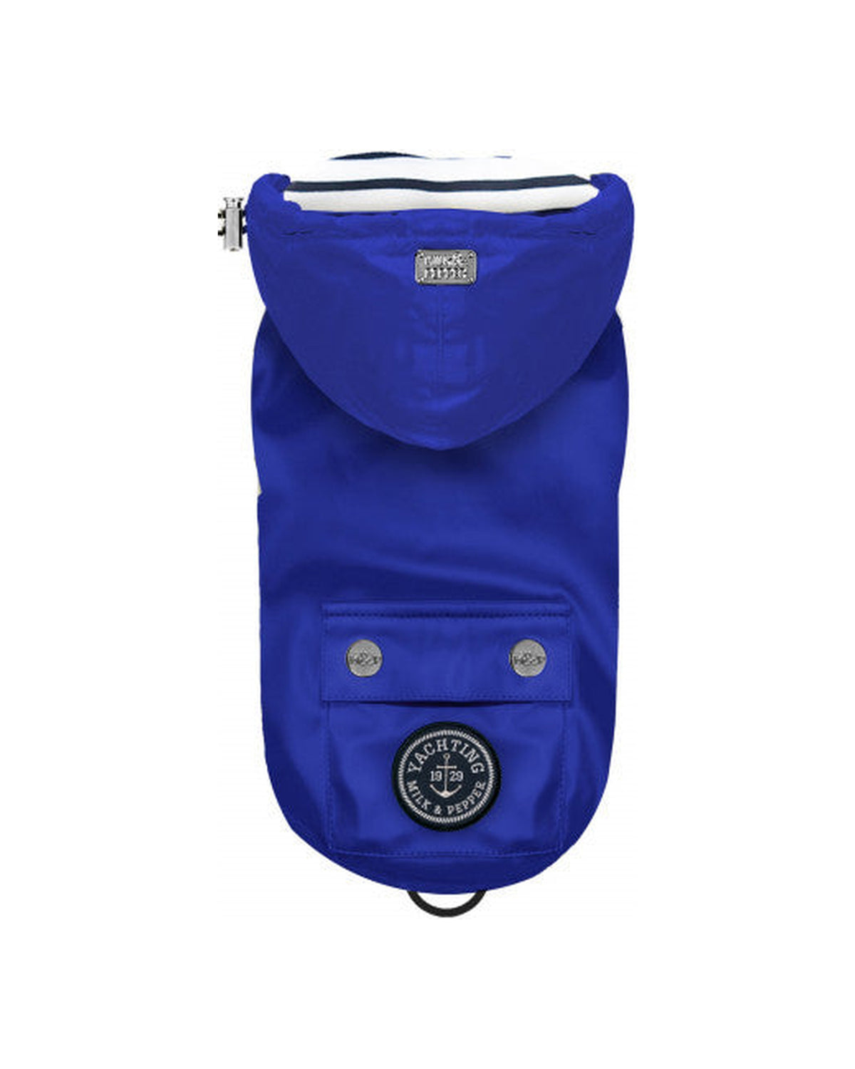 Çıkarılabilir Kapüşonlu Su Geçirmez Köpek Yağmurluğu Milk&Pepper Babord Raincoat