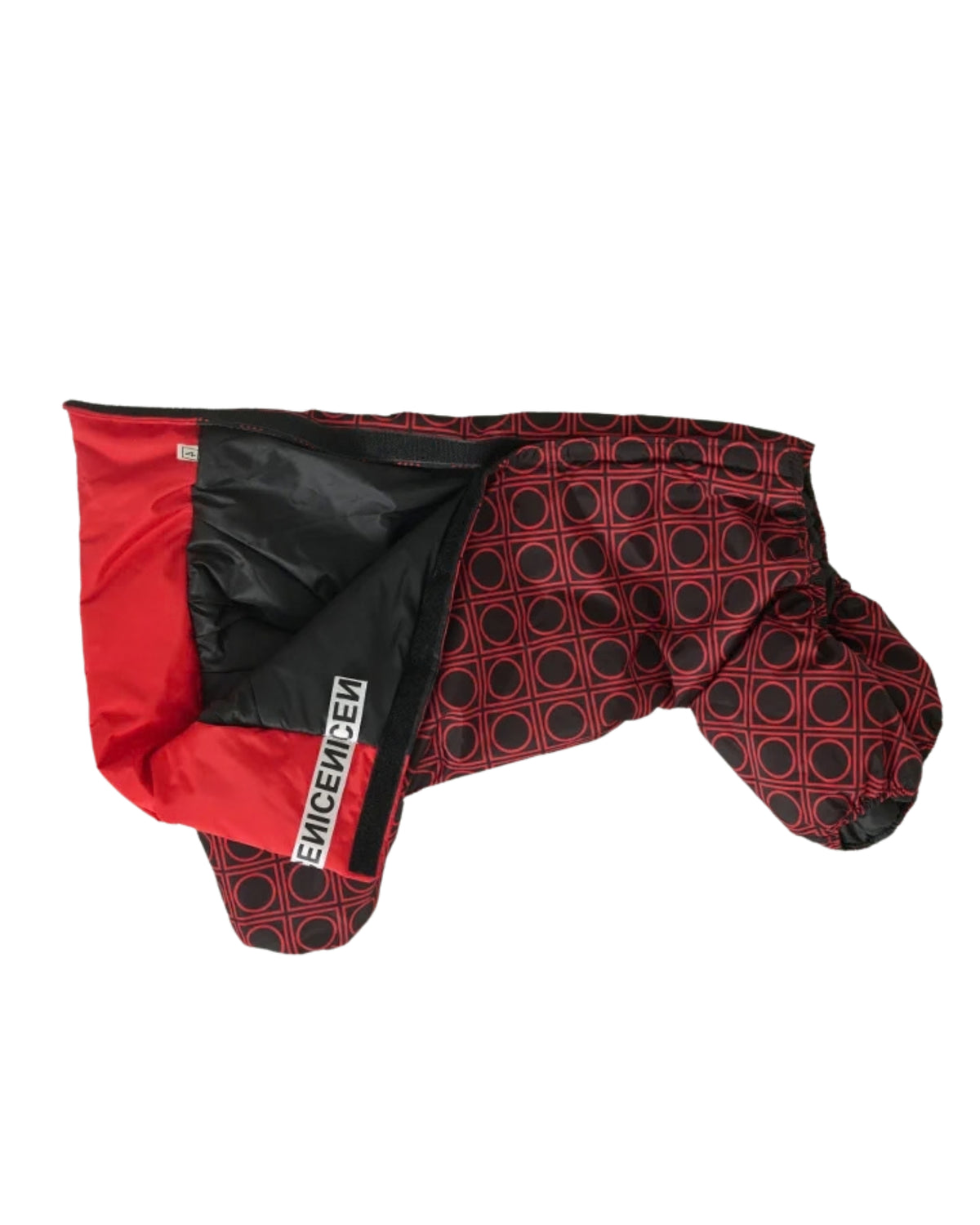 Yağmur ve Rüzgara Karşı Köpek Tulumu Godoist Puffer Jumpsuit London