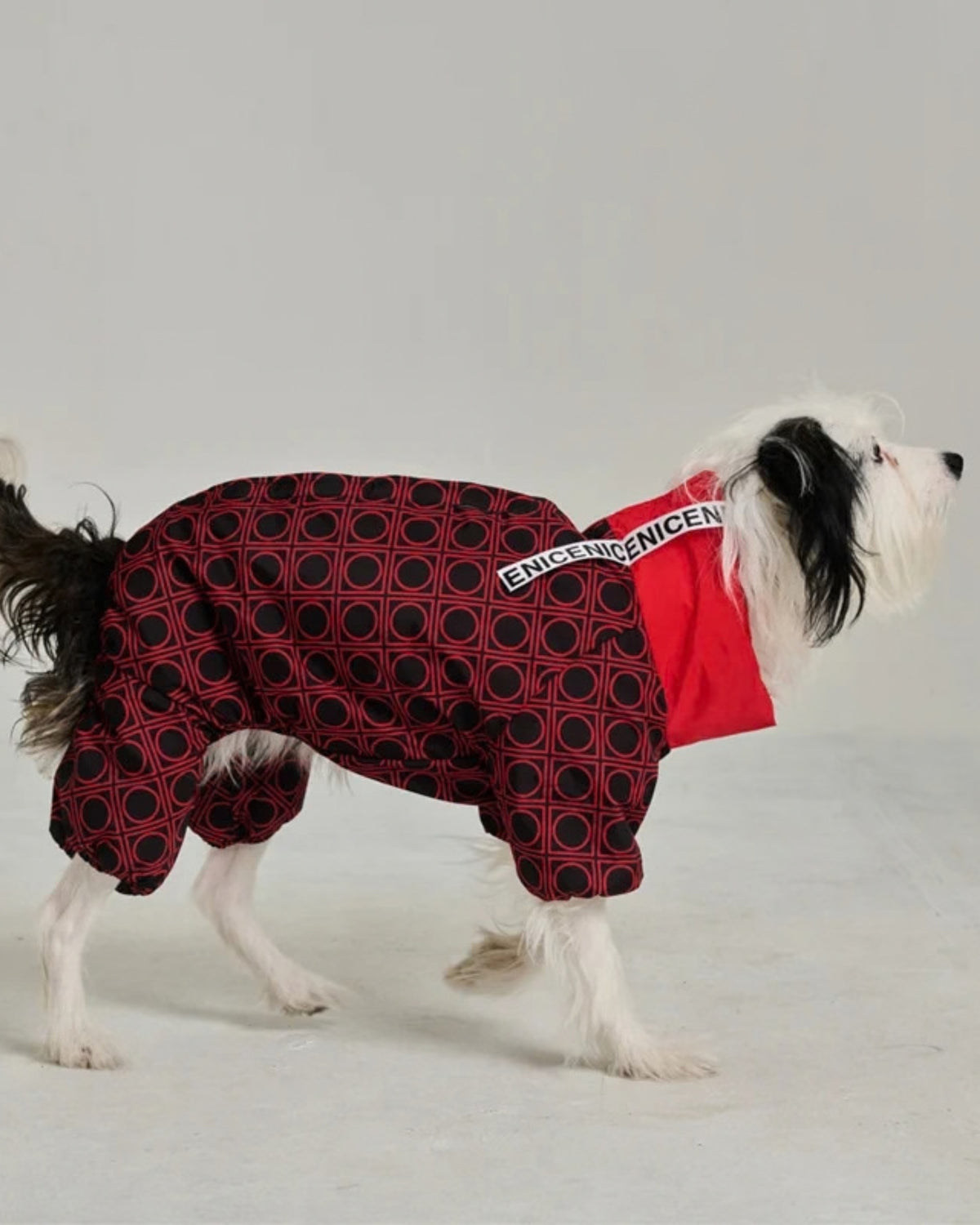 Yağmur ve Rüzgara Karşı Köpek Tulumu Godoist Puffer Jumpsuit London