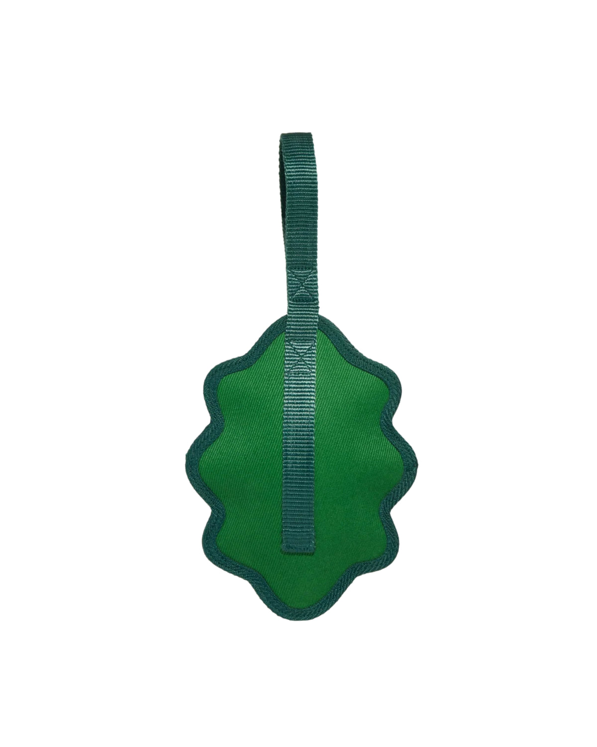 Yaprak Figürlü Çekiştirme Kayışlı Sert Çiğneyici Köpek Oyuncağı BARK A Green Chew Leaf