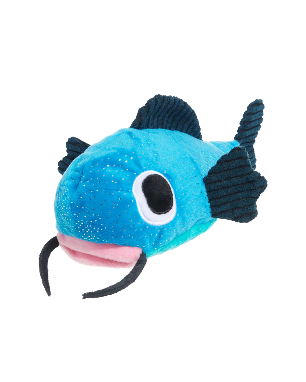 Yayın Balığı Figürlü Ödül Cepli Peluş Köpek Oyuncağı BARK Catfish Claude