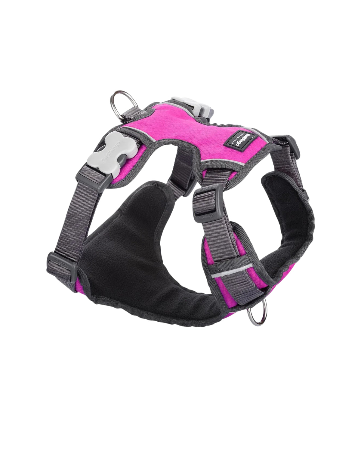 Yumuşak Dolgulu Köpek Göğüs Tasması Red Dingo Padded Harness
