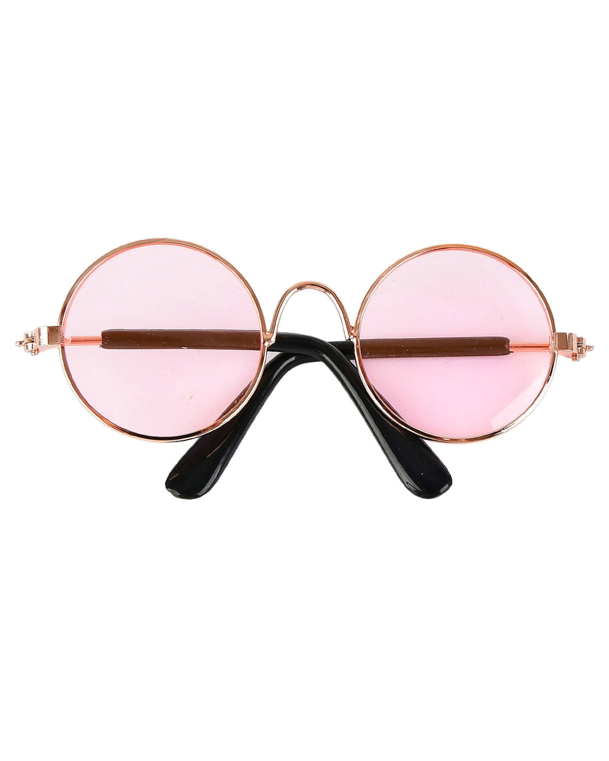 Yuvarlak Çerçeveli Retro Pembe Köpek Gözlüğü Olchi Glasses