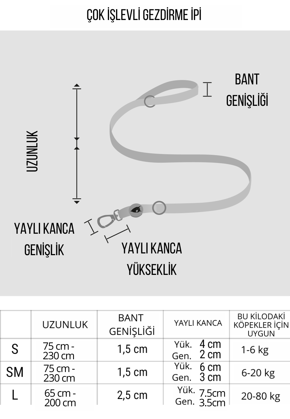 Jungle Drum Çok İşlevli Gezdirme İpi image 2