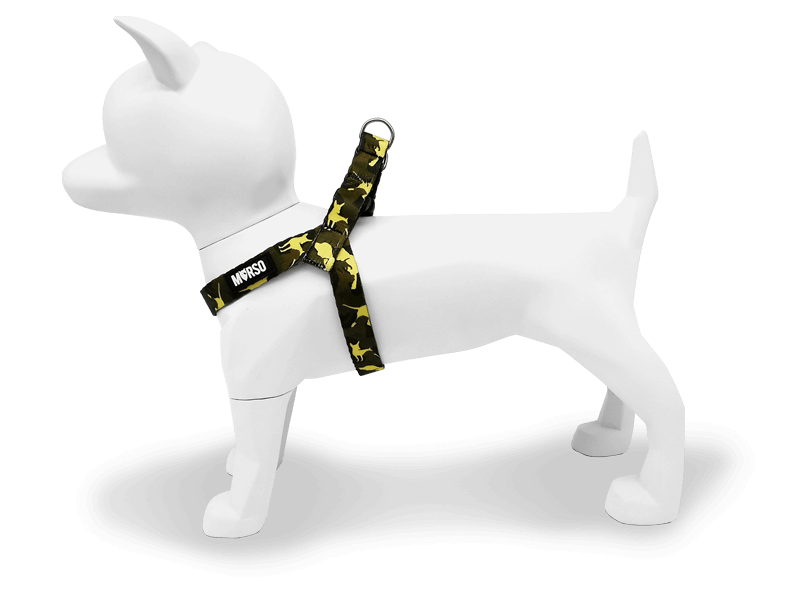 Full Metal Dog Mini Göğüs Tasması image 1