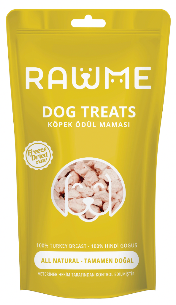Rawme Doğal Hindi Göğüs Küpleri 40gr image 0