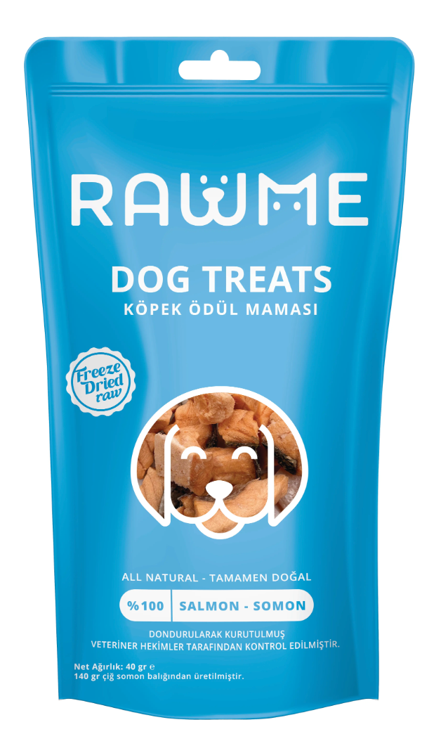 Rawme Doğal Somon Küpleri 40gr image 0
