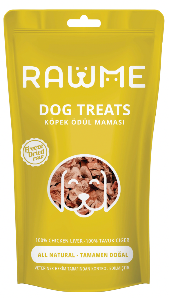 Rawme Doğal Tavuk Ciğer Küpleri 40gr image 0