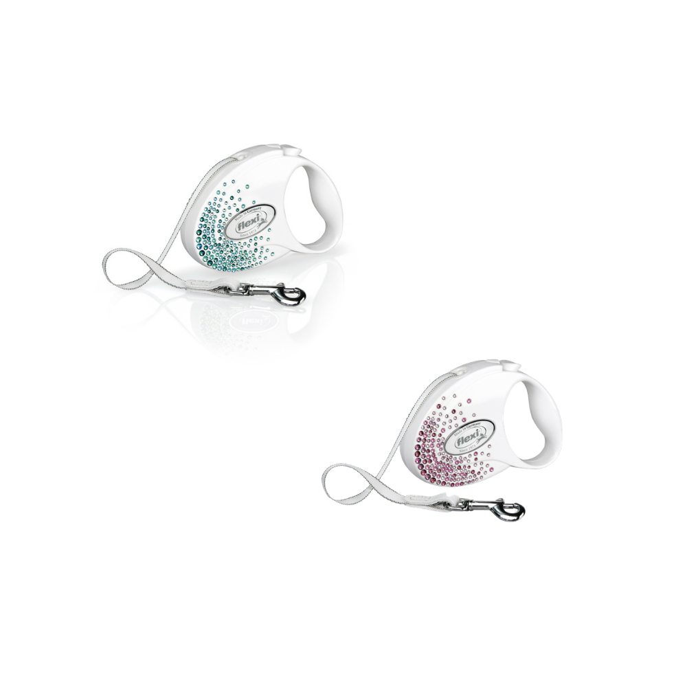 Flexi Glam Splash Otomatik Makaralı Gezdirme Kayışı image 0