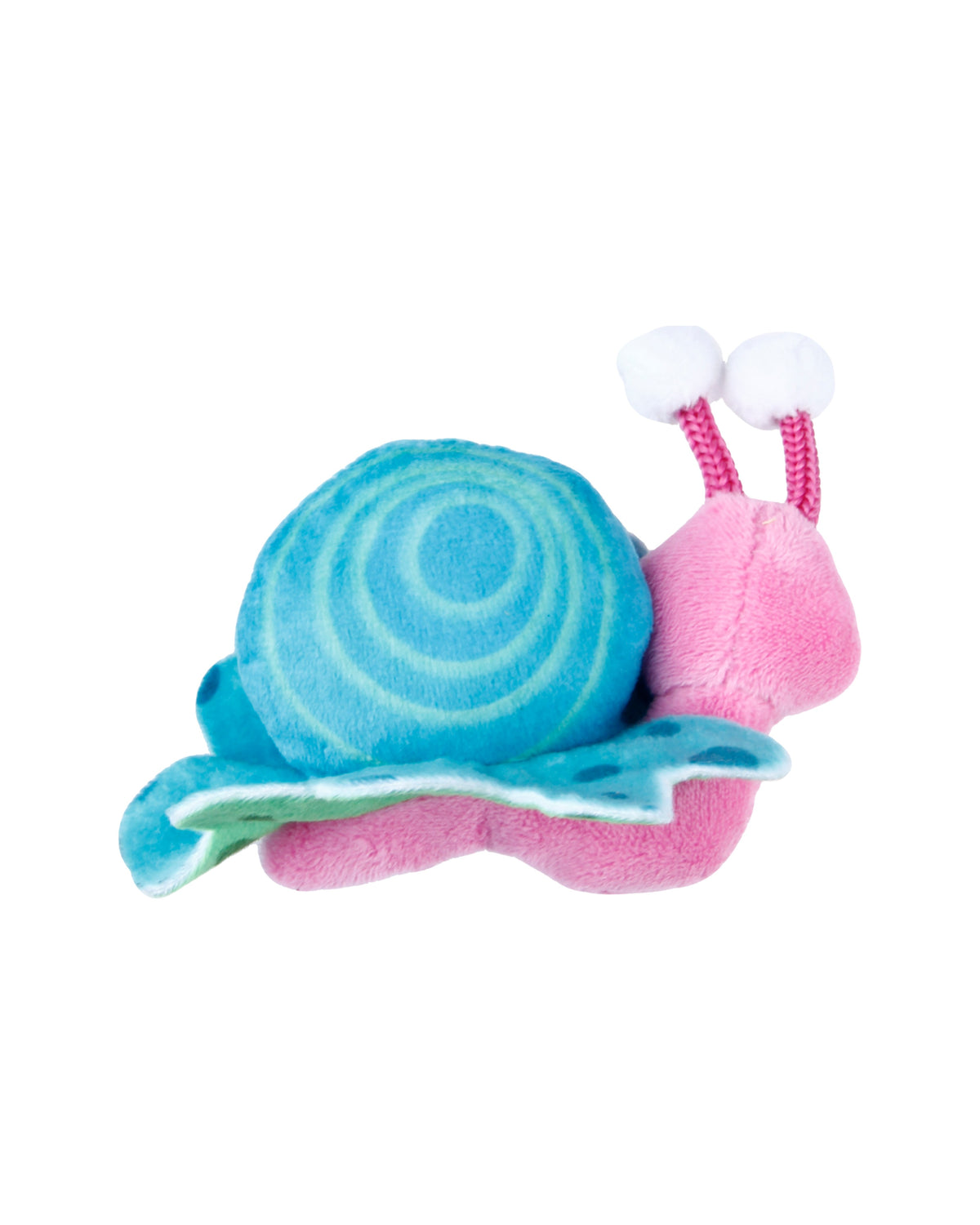 Işıklı ve Kedi Nanesi Dolgulu Salyangoz Kedi Oyuncağı Gigwi Shining Friends Snail Mavi/Pembe