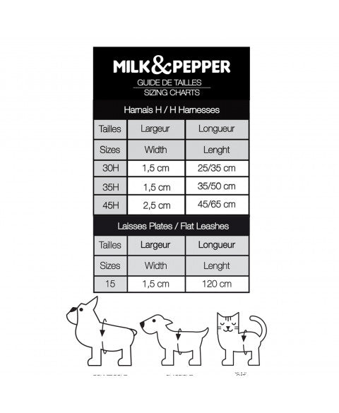 Milk & Pepper July Y Tipi Göğüs Tasması