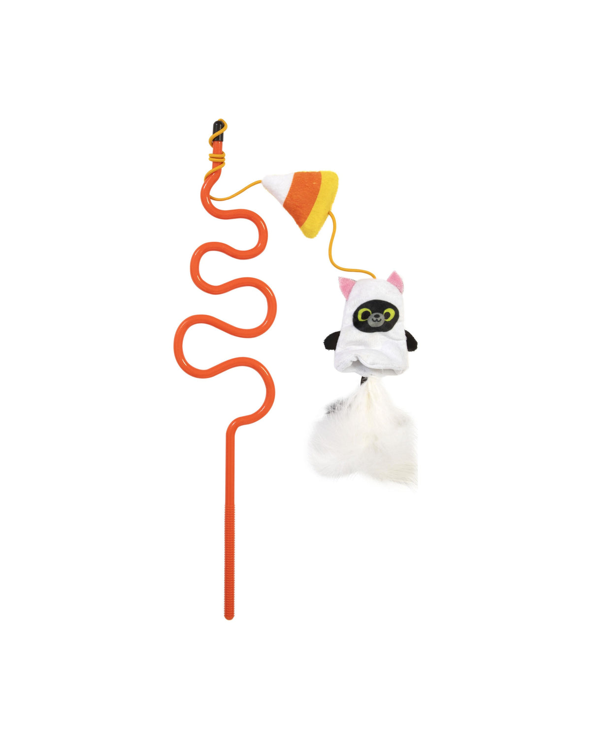 Cadılar Bayramı Temalı Kedi Nanesi ve Matatabili Hayalet Figürlü Kedi Oltası Mad Cat Hiss & Haunt