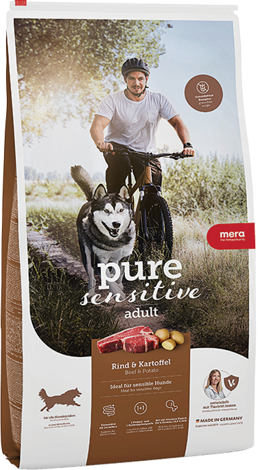 Mera Pure Sensitive Adult Sığır Patates Yetişkin Köpek Kuru Maması 4kg / 12,5kg