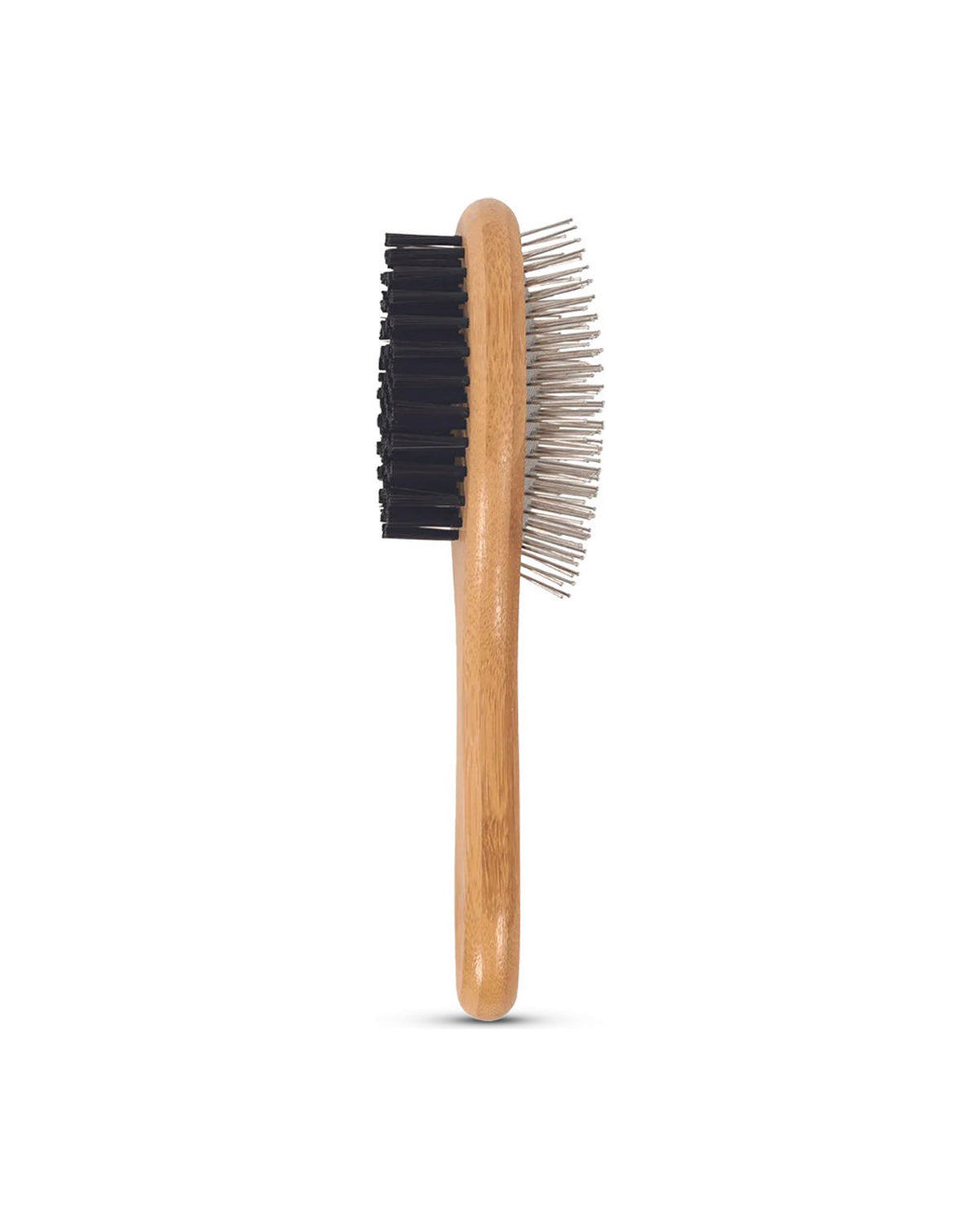 Bambu Saplı Çift Taraflı Kedi ve Köpek Tarama Fırçası M-Pets Bamboo Double-Sided Pin Brush